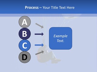 Paragliding In The Dolomites, Italy PowerPoint Template