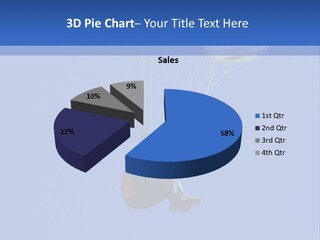 Paragliding In The Dolomites, Italy PowerPoint Template