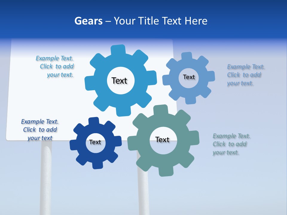 Beautiful Colourful Houses By The River, Trondheim, Norway PowerPoint Template
