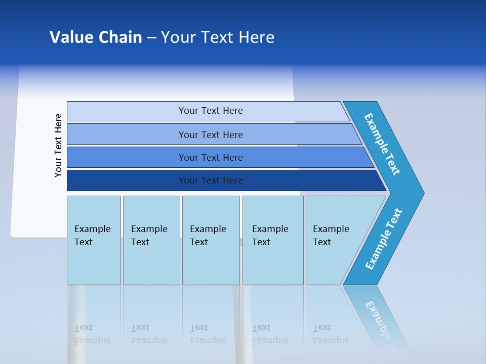 Beautiful Colourful Houses By The River, Trondheim, Norway PowerPoint Template