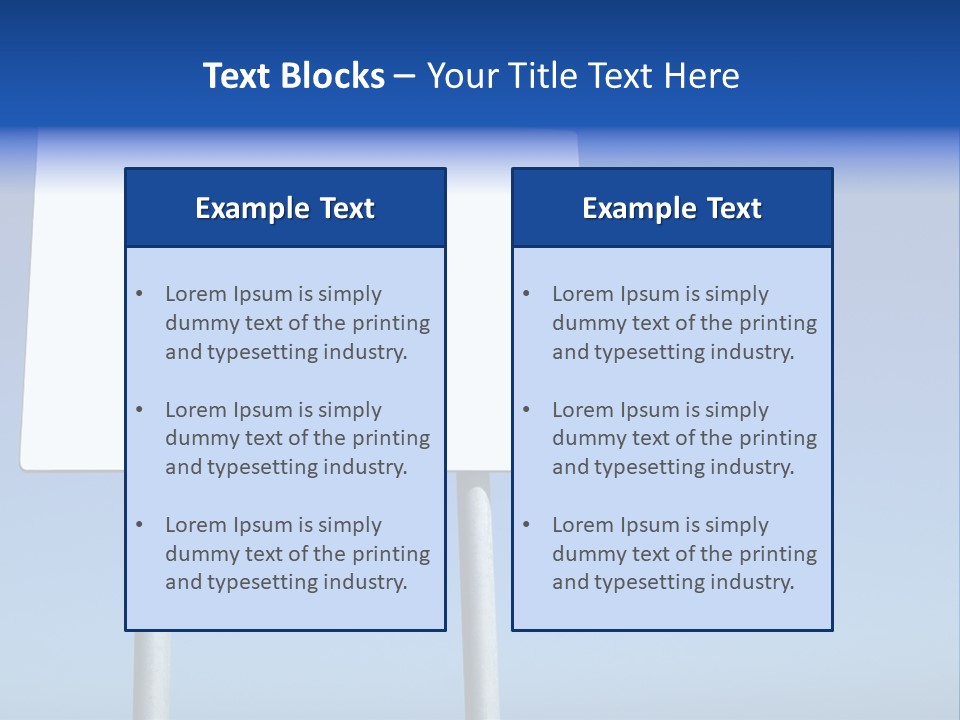 Beautiful Colourful Houses By The River, Trondheim, Norway PowerPoint Template