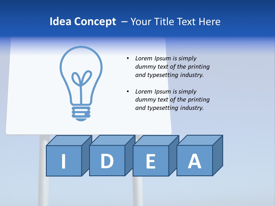 Beautiful Colourful Houses By The River, Trondheim, Norway PowerPoint Template