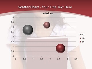 Girl With Book PowerPoint Template