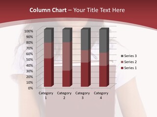 Girl With Book PowerPoint Template