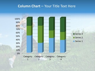 Green Leaves, Shallow Focus PowerPoint Template