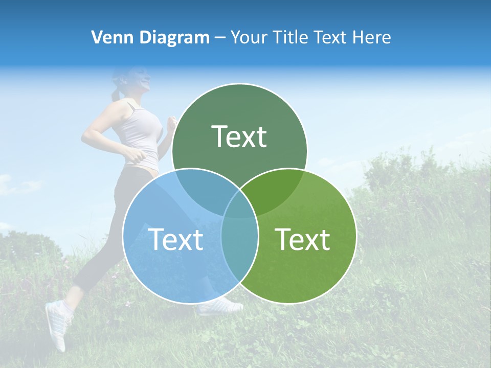 Green Leaves, Shallow Focus PowerPoint Template