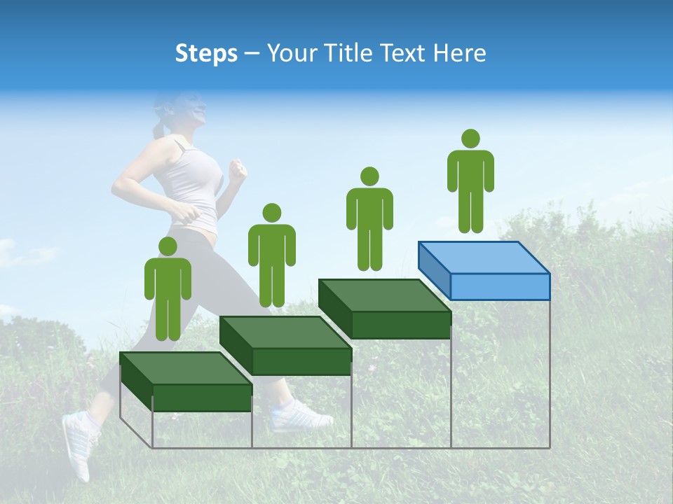 Green Leaves, Shallow Focus PowerPoint Template