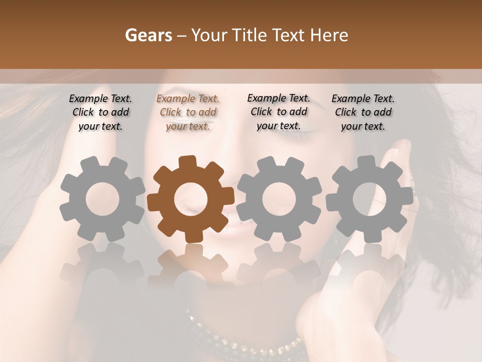 A Rustic Yet Classy Outdoor Dining Setup On A Screened Porch. PowerPoint Template