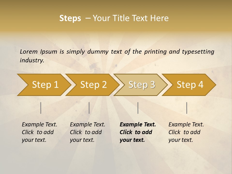 Great Old Grunge Paper Texture(Special F/X,All Art Elements And Prints Made By Me ) PowerPoint Template