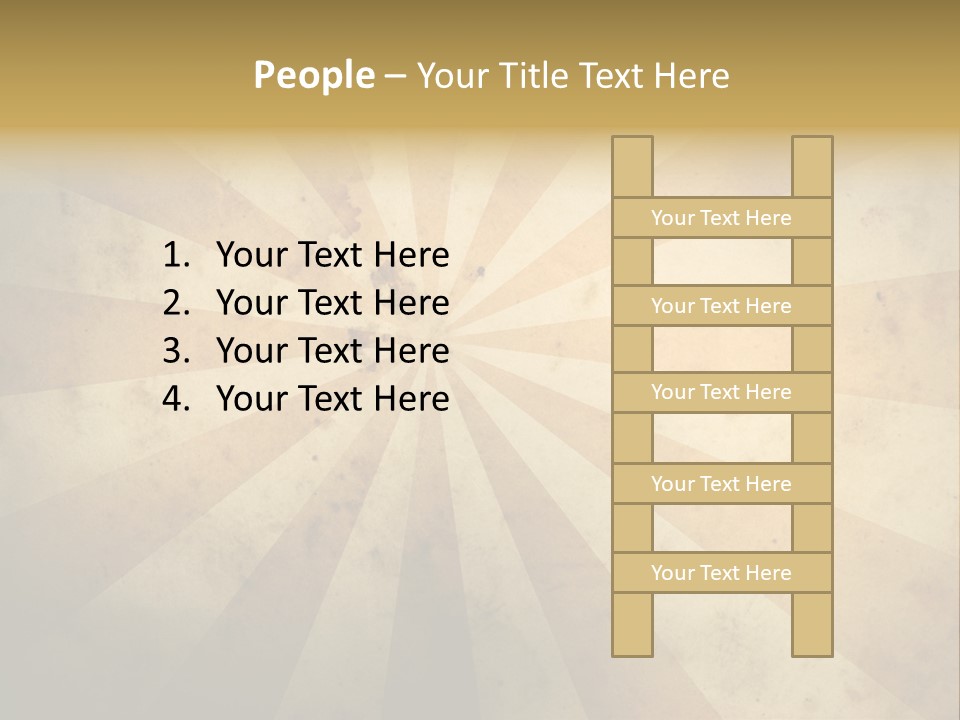 Great Old Grunge Paper Texture(Special F/X,All Art Elements And Prints Made By Me ) PowerPoint Template