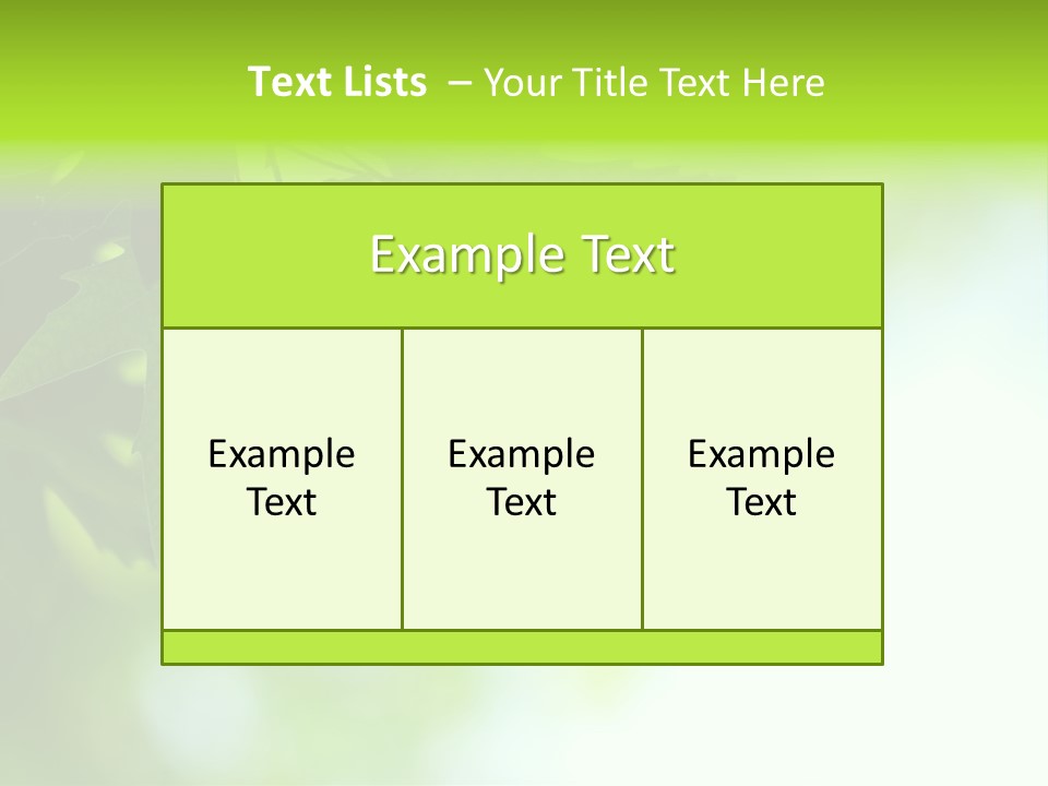A Green Leaf Is Hanging From A Tree PowerPoint Template