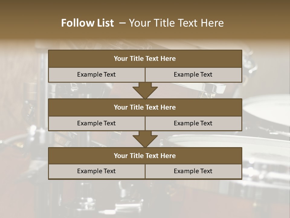 Drums PowerPoint Template