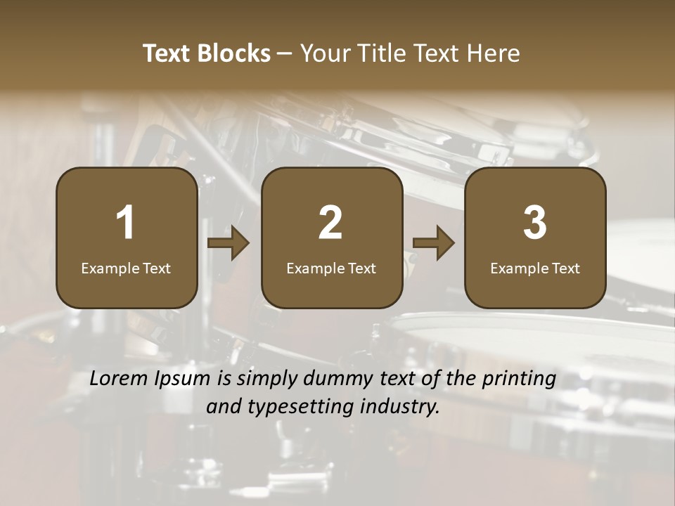 Drums PowerPoint Template
