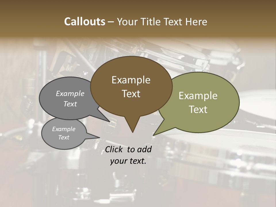 Drums PowerPoint Template