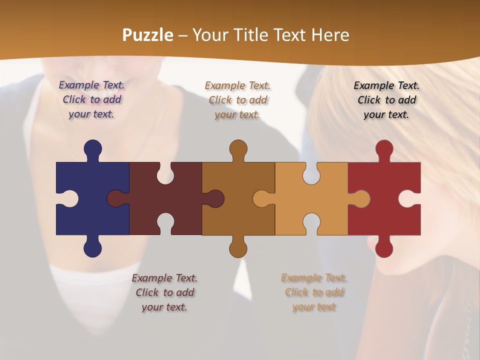 A Senior Man And Wife Deeply In Love. She Is Upset And He Is Comforting Her. PowerPoint Template