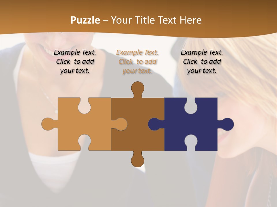 A Senior Man And Wife Deeply In Love. She Is Upset And He Is Comforting Her. PowerPoint Template