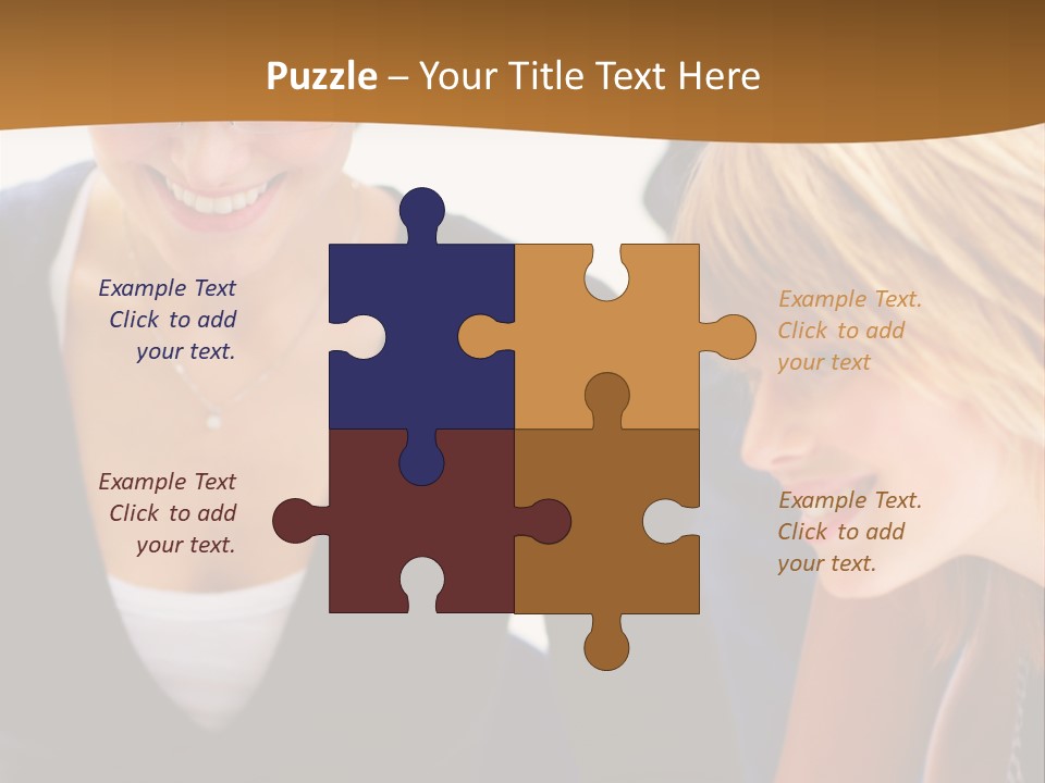 A Senior Man And Wife Deeply In Love. She Is Upset And He Is Comforting Her. PowerPoint Template