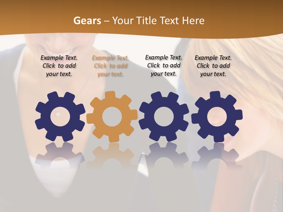 A Senior Man And Wife Deeply In Love. She Is Upset And He Is Comforting Her. PowerPoint Template