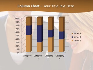 A Senior Man And Wife Deeply In Love. She Is Upset And He Is Comforting Her. PowerPoint Template