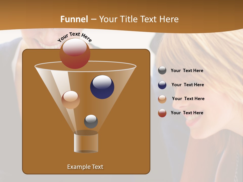 A Senior Man And Wife Deeply In Love. She Is Upset And He Is Comforting Her. PowerPoint Template
