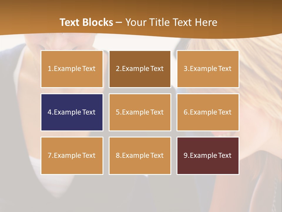 A Senior Man And Wife Deeply In Love. She Is Upset And He Is Comforting Her. PowerPoint Template