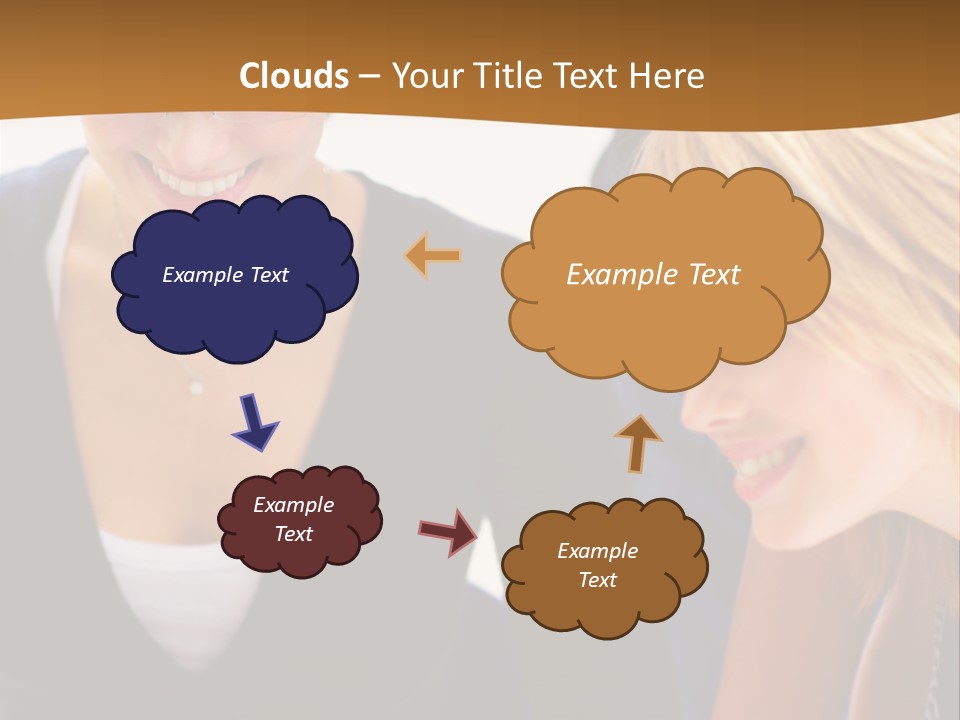 A Senior Man And Wife Deeply In Love. She Is Upset And He Is Comforting Her. PowerPoint Template