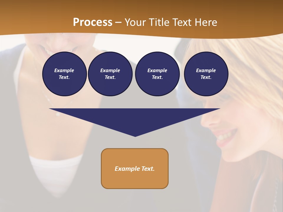 A Senior Man And Wife Deeply In Love. She Is Upset And He Is Comforting Her. PowerPoint Template