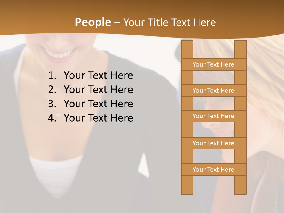 A Senior Man And Wife Deeply In Love. She Is Upset And He Is Comforting Her. PowerPoint Template