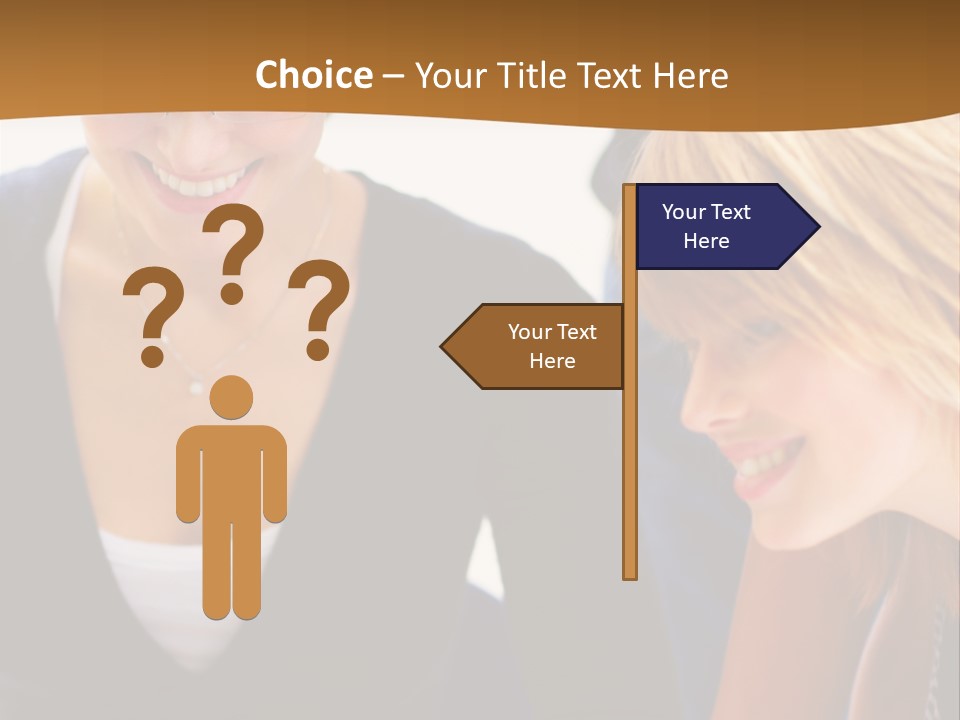 A Senior Man And Wife Deeply In Love. She Is Upset And He Is Comforting Her. PowerPoint Template