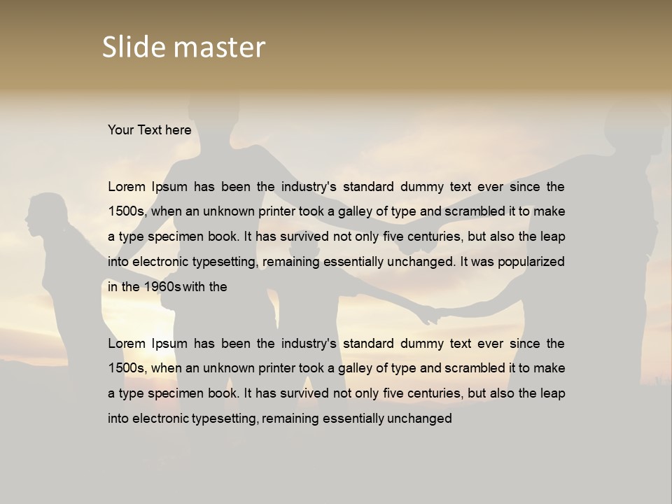 Friends Together PowerPoint Template