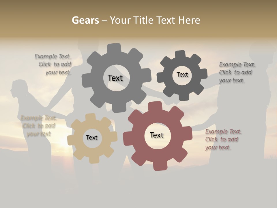 Friends Together PowerPoint Template