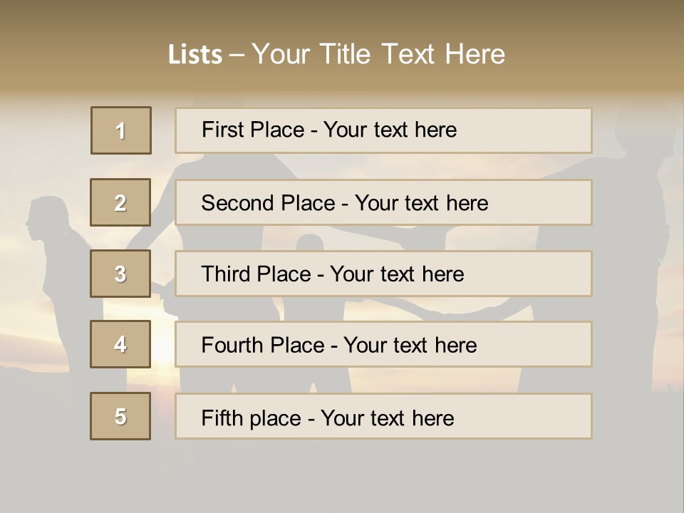 Friends Together PowerPoint Template