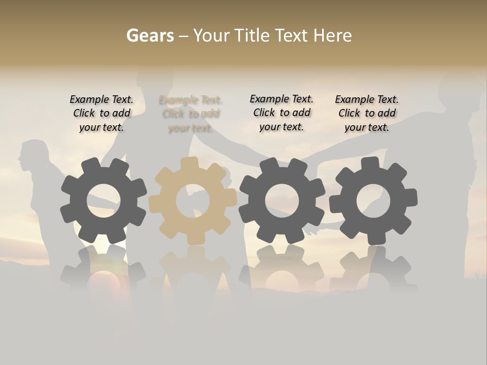 Friends Together PowerPoint Template