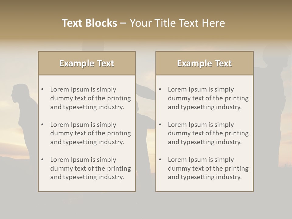 Friends Together PowerPoint Template