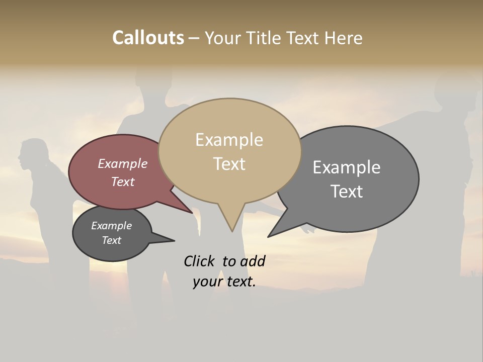 Friends Together PowerPoint Template