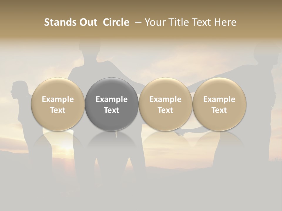 Friends Together PowerPoint Template