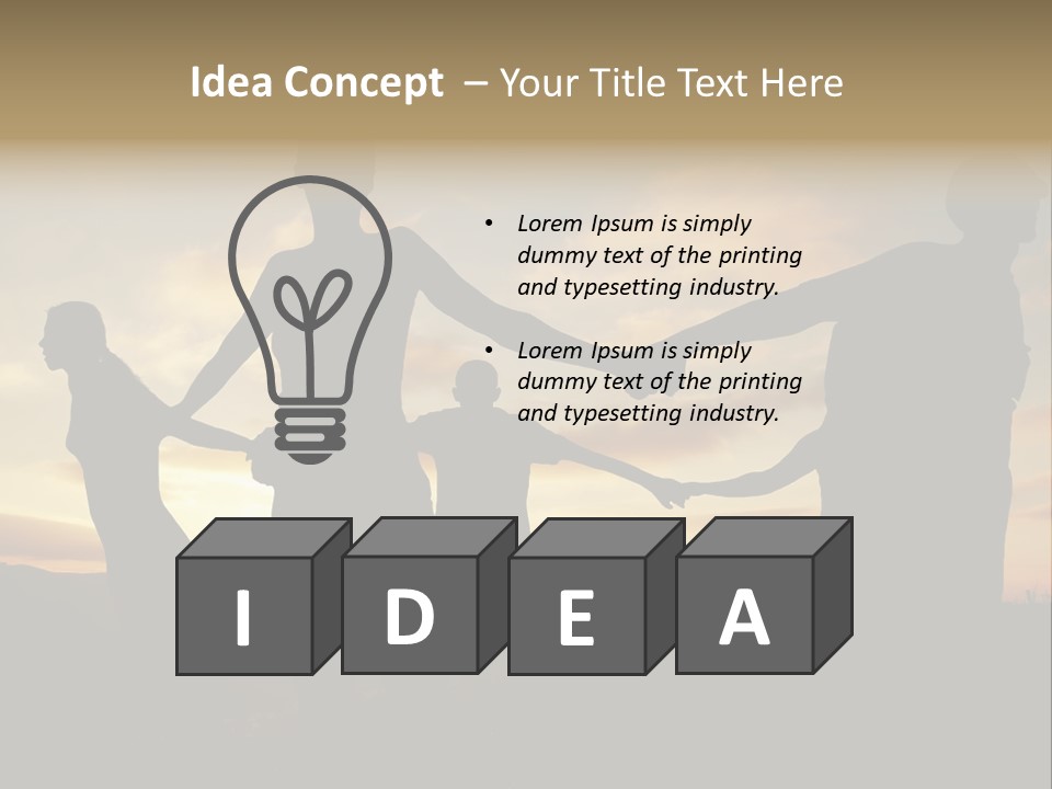 Friends Together PowerPoint Template