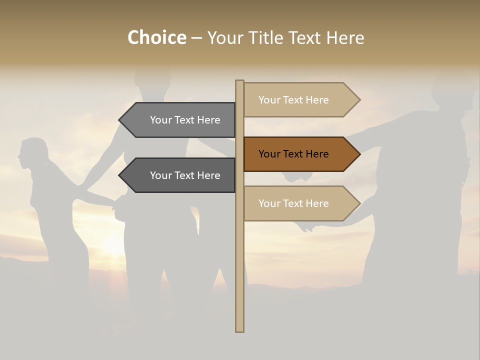 Friends Together PowerPoint Template