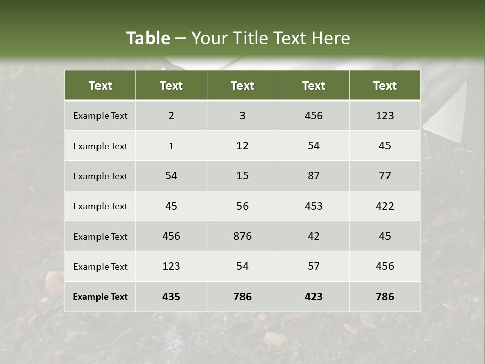 Rain Gutter Draining Water Away From A Residence PowerPoint Template