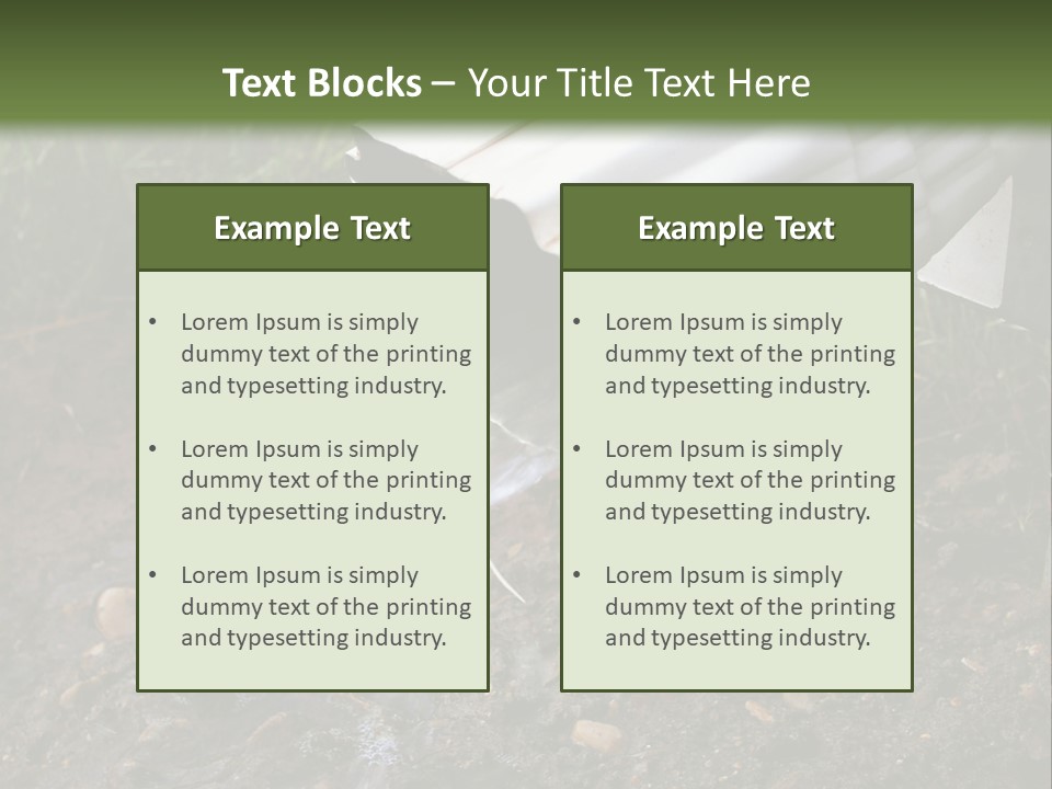 Rain Gutter Draining Water Away From A Residence PowerPoint Template