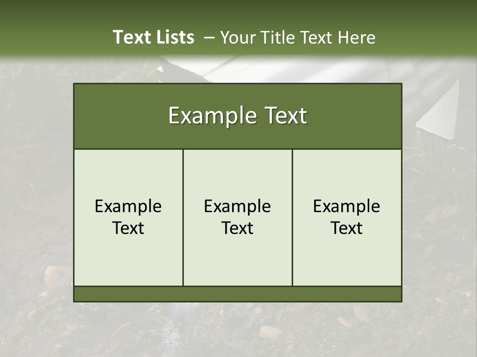 Rain Gutter Draining Water Away From A Residence PowerPoint Template