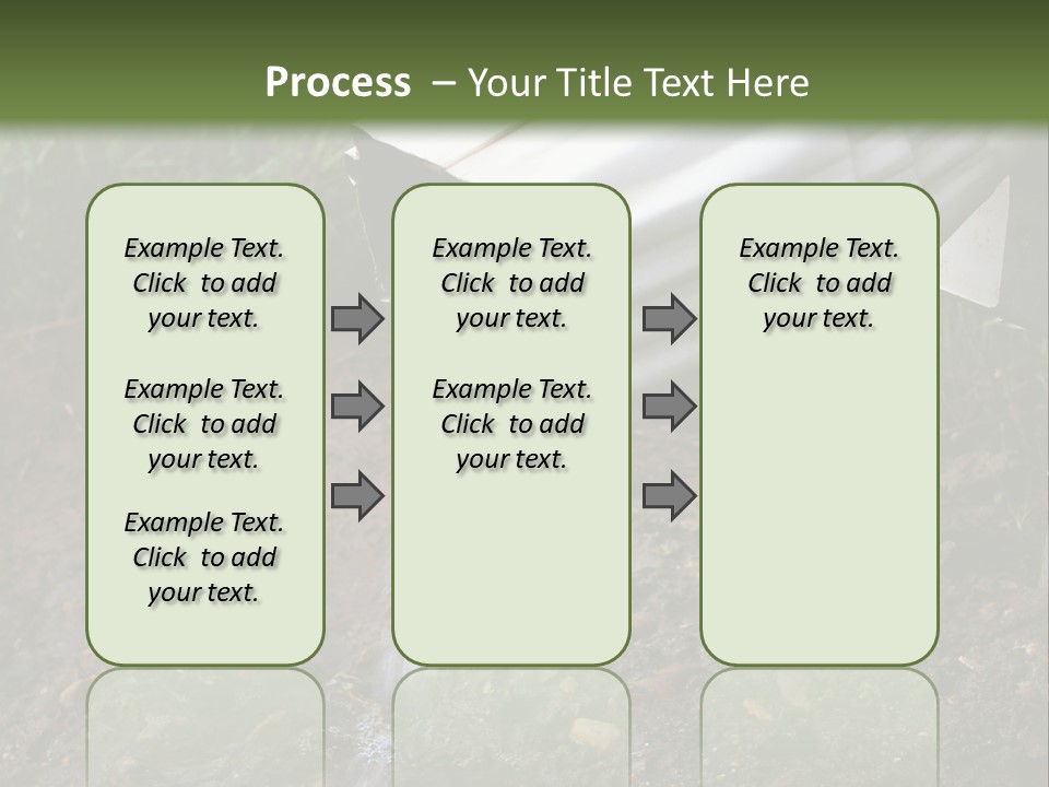 Rain Gutter Draining Water Away From A Residence PowerPoint Template