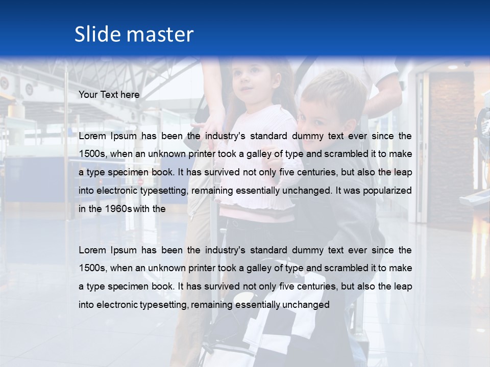 Traveling Family 2 PowerPoint Template