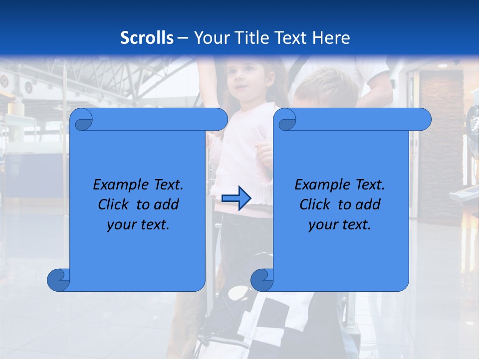 Traveling Family 2 PowerPoint Template