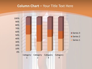 The Girl Standing In Solarium, Smiling. PowerPoint Template