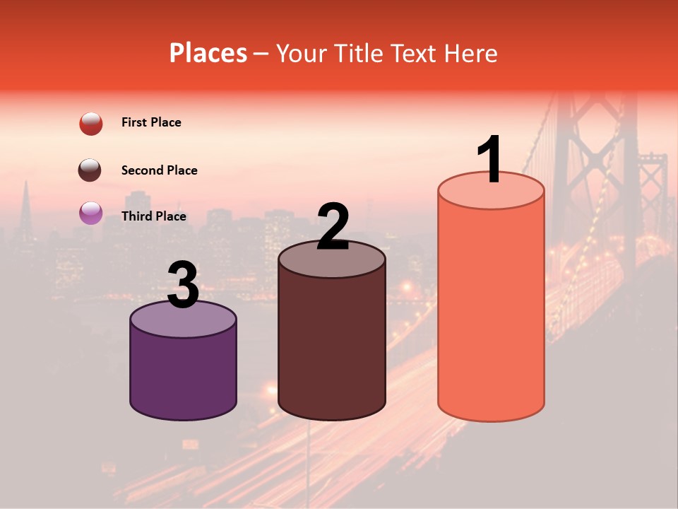 San Francisco Sunset PowerPoint Template