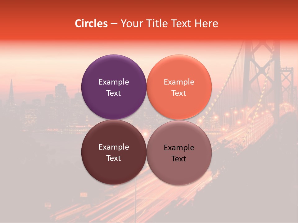 San Francisco Sunset PowerPoint Template