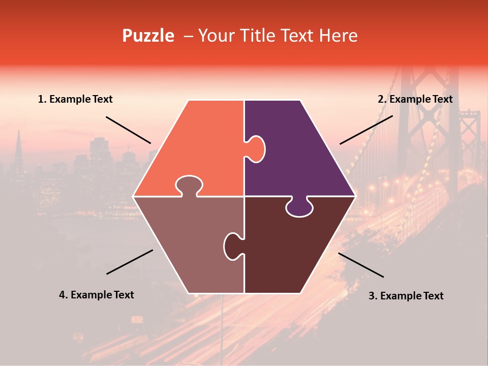 San Francisco Sunset PowerPoint Template