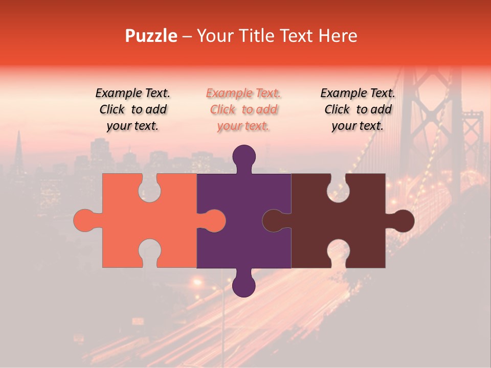 San Francisco Sunset PowerPoint Template