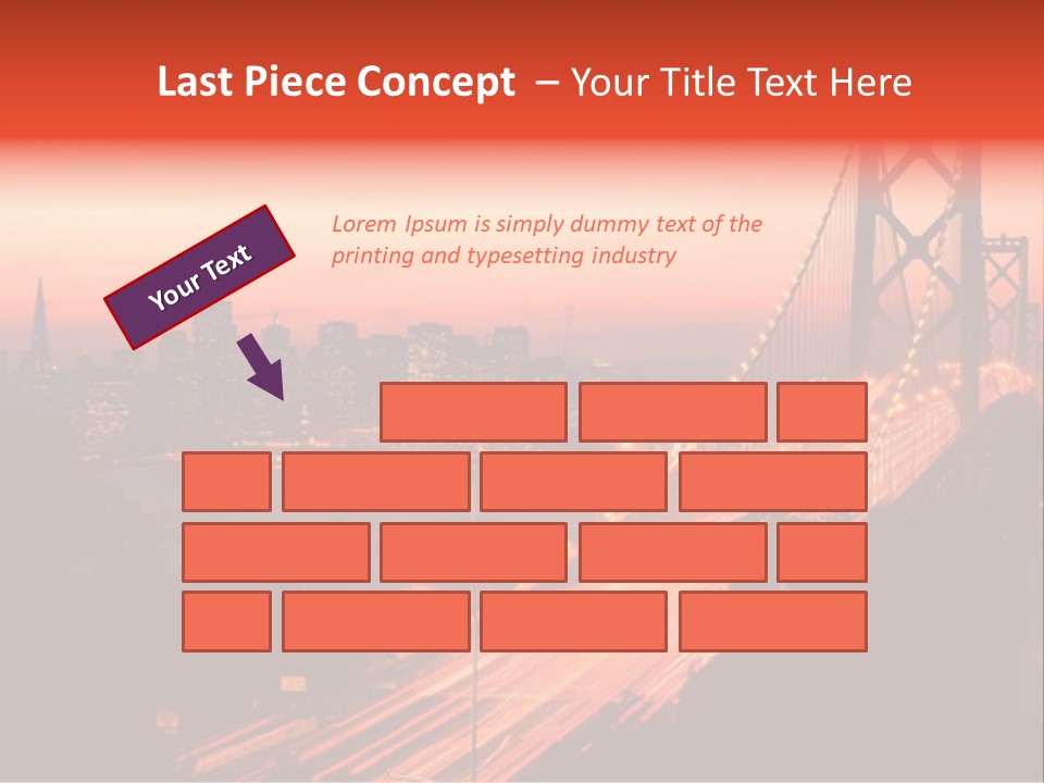 San Francisco Sunset PowerPoint Template